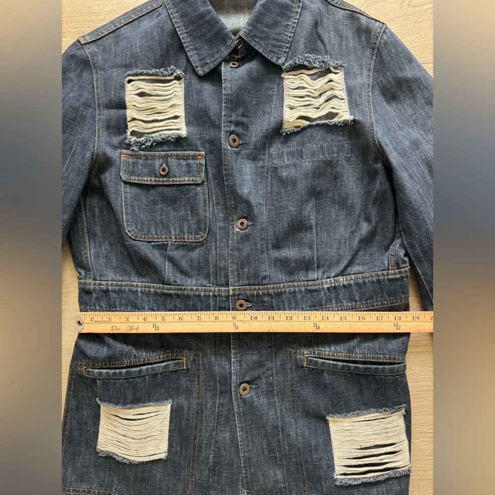 Miu Miu Blue Denim Jacket Size XL - Picture 5 of 12